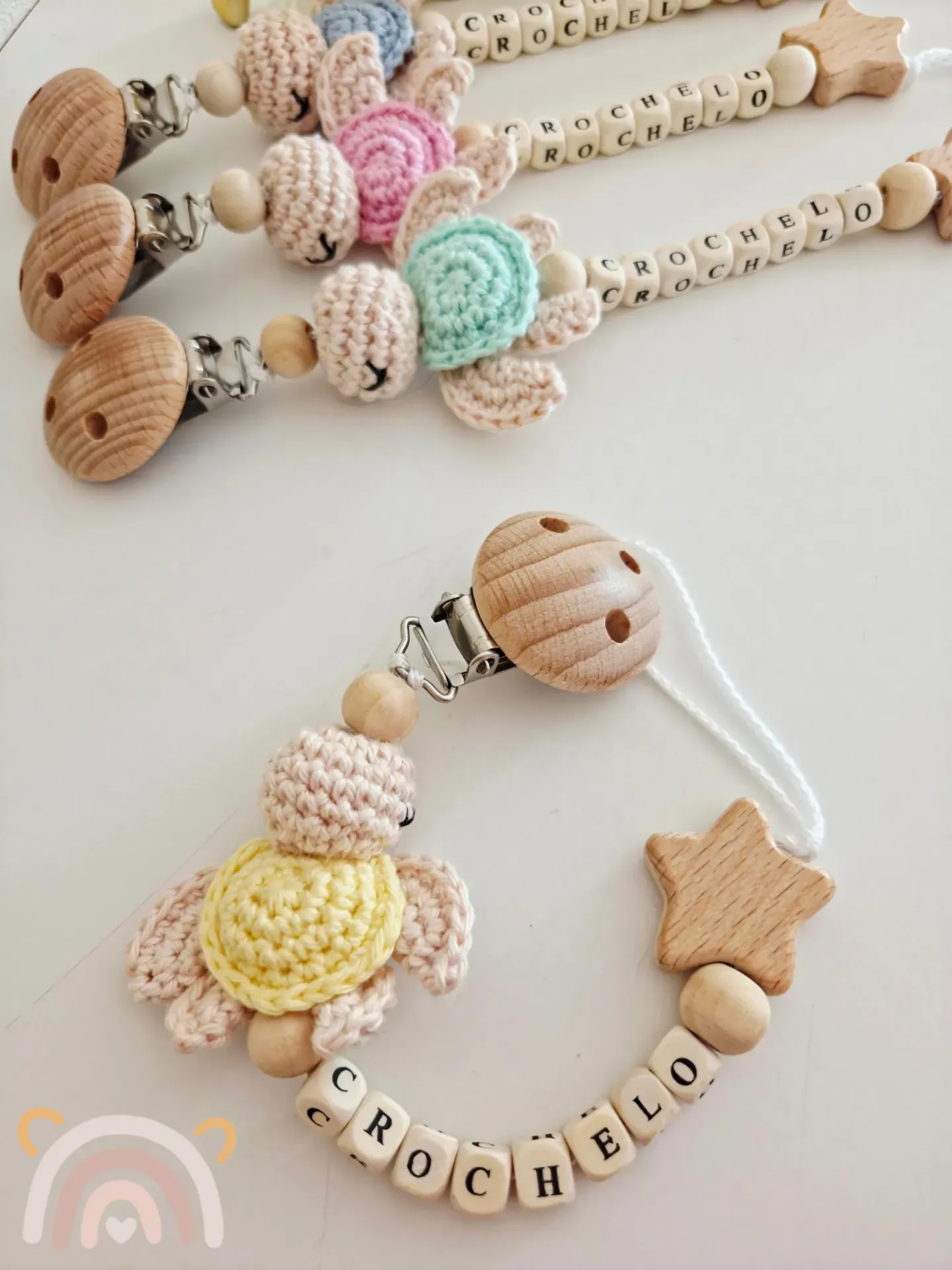 Attache tétine tortue Elena